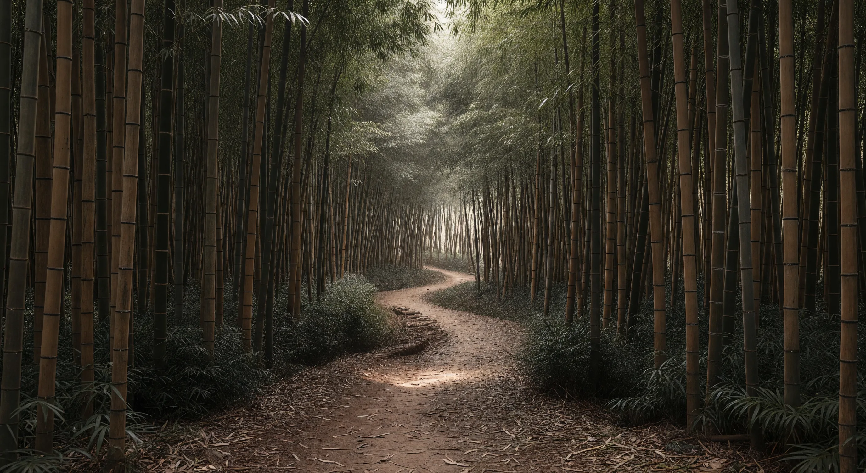竹林の道